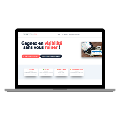 Capture site Webtom.fr